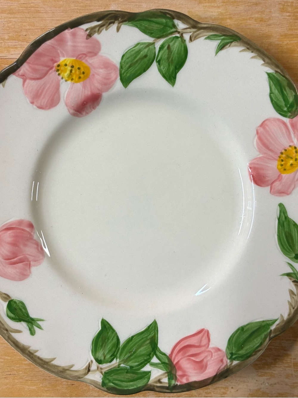 (1) Franciscan Desert Rose 6 1/4" Bread and Butter Plate California Vintage.
